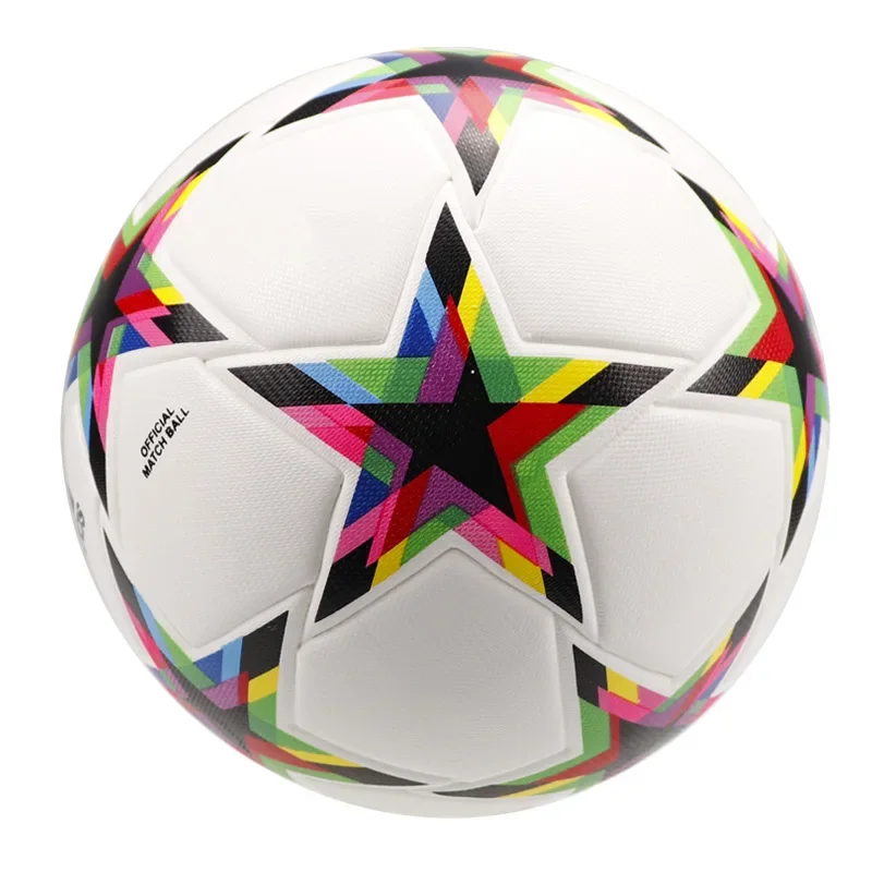 Newest soccer football footy training ball Size 5 PU Indoor football Match ball outdoor football for men women