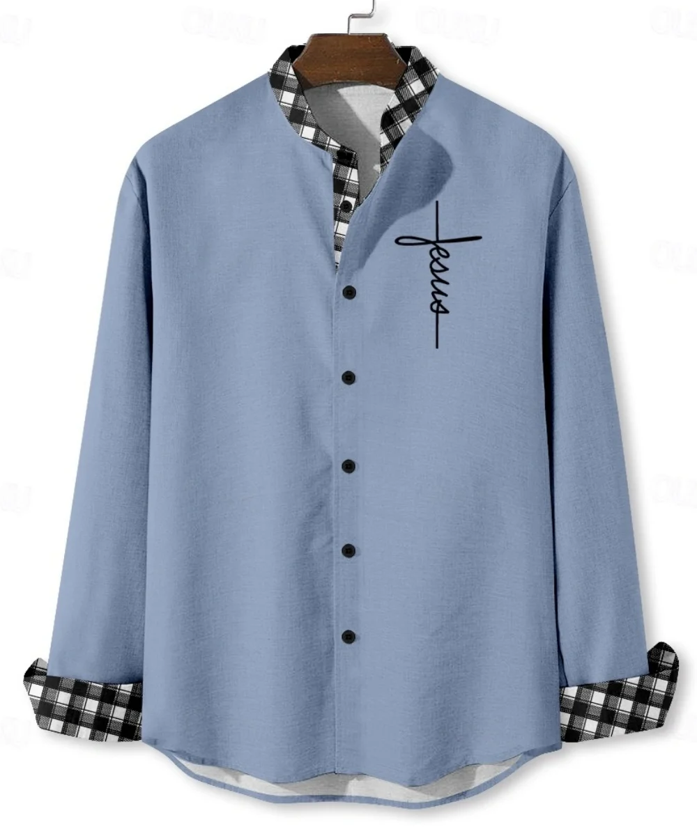 Fashionable and minimalist linen art print short-sleeved shirts, comfortable and best-selling shirts for men and women