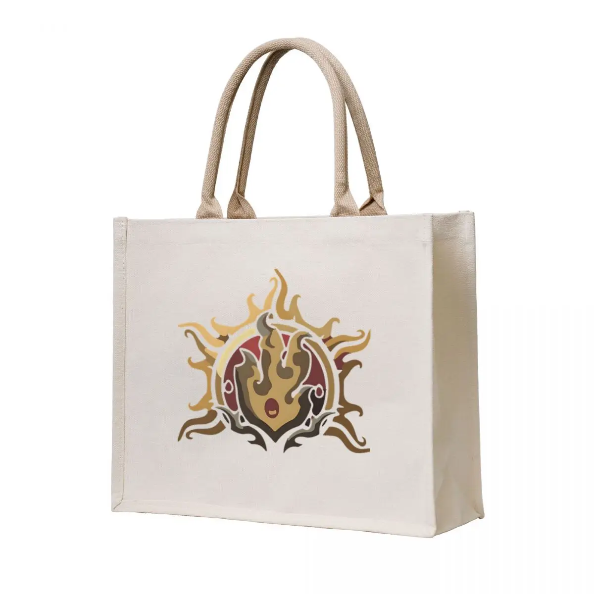 

BG3 Sorcerer Badge Tote Bag Fabric bag hand bag ladies tote screen tote canvas