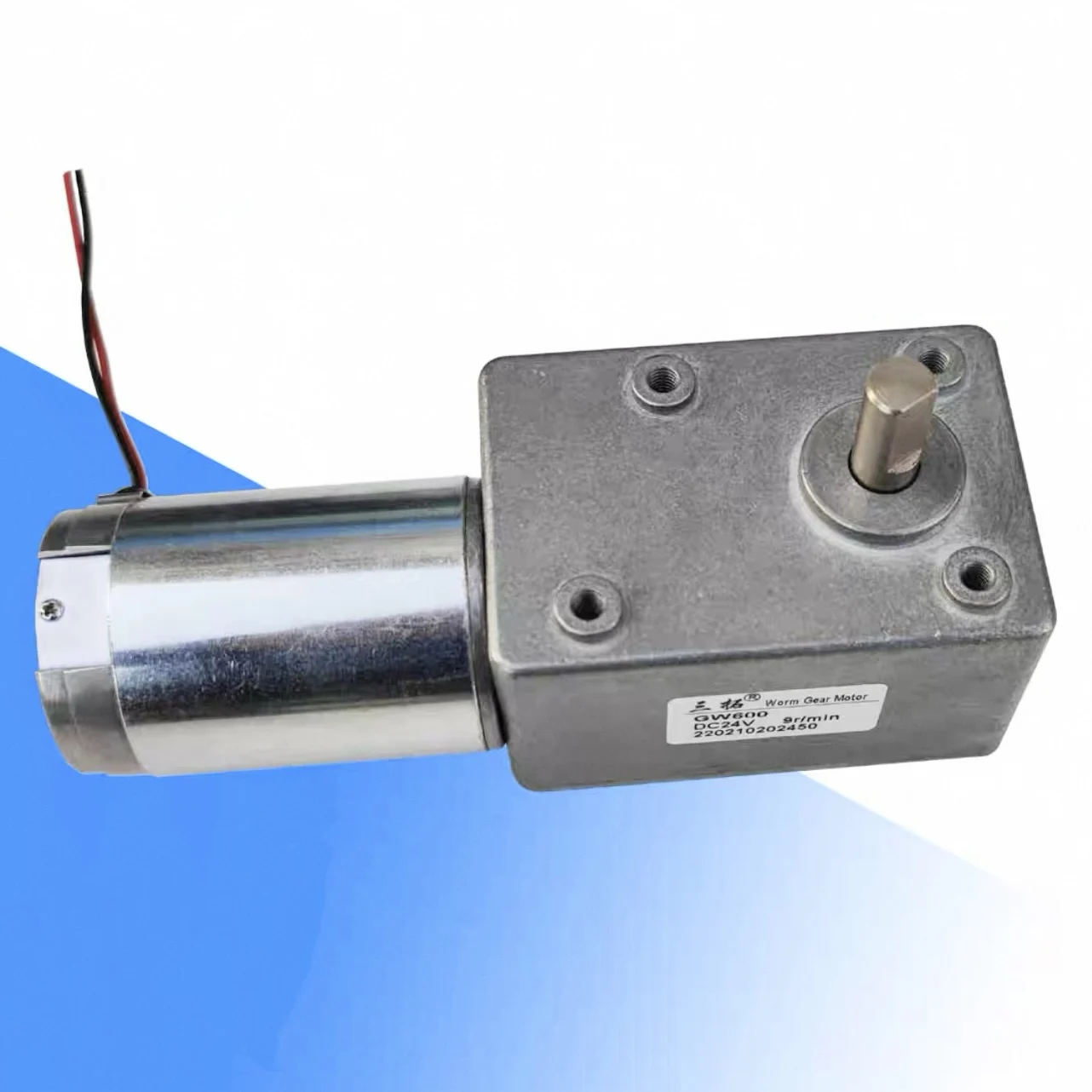 GW600 DC12V 24 فولت 1.5-480 دورة في الدقيقة لتقوم بها بنفسك آلة القلي آلة بيع مايكرو تيار مستمر دودة تباطؤ موتور تروس #4