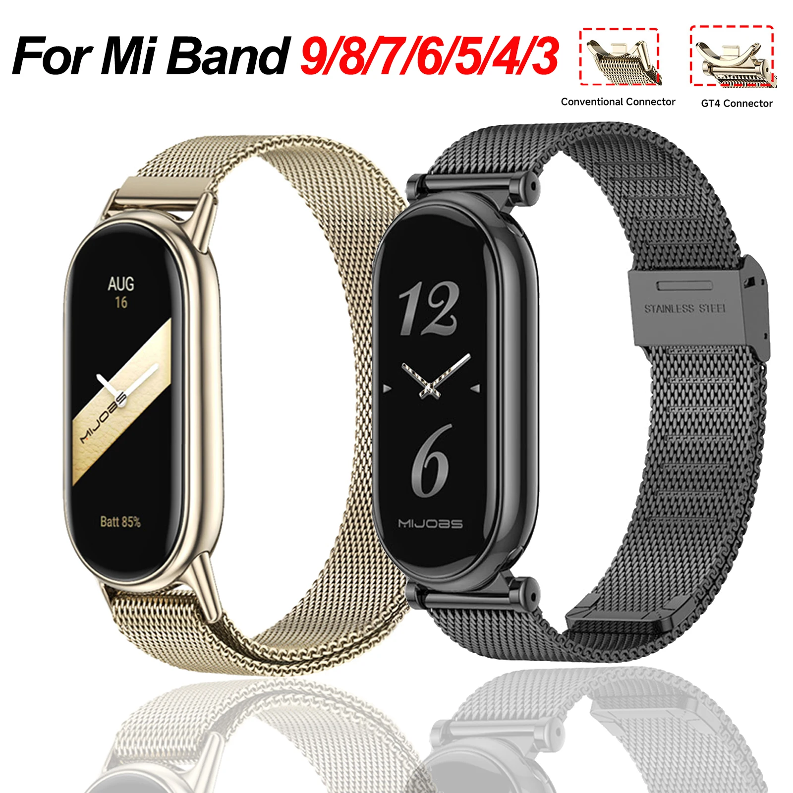 Mi Band 8 Strap Smart Band 8 Wristbands Miband 9 8 7 6 5 4 Smart Bracelet Band for Xiaomi Correa Replacement Accessories