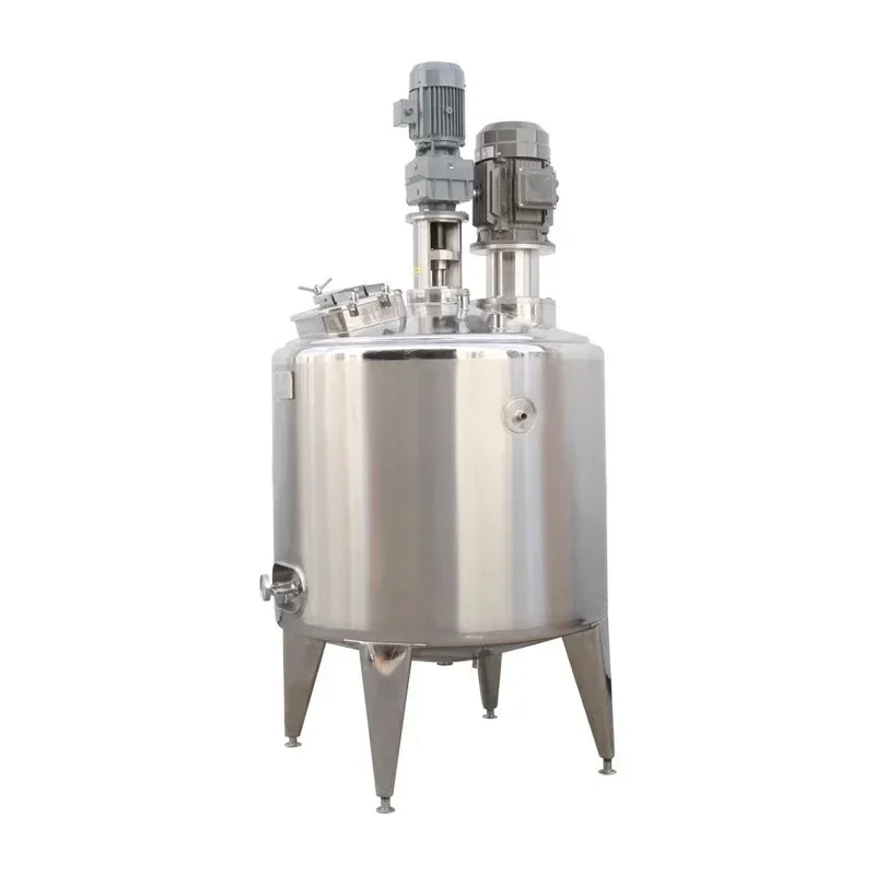Chocolate grinding mixing tank Sealed sauce homogeneous mixing concentration dispersion tank Tahini sauce mixing tank