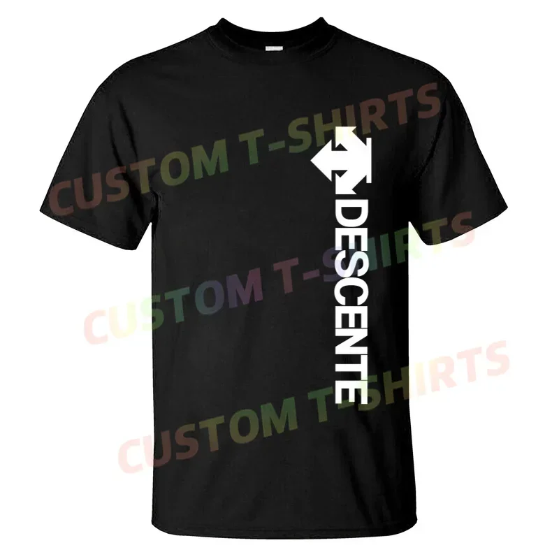 

Summer Men T Shirt Casual Descents Logo Outdoor Enthusiasts T-shirt Graphic Short Sleeves 100% Cotton S-3XL Cool Tee