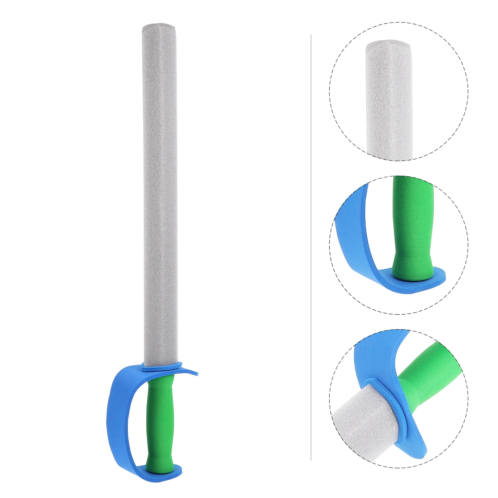 2 Pcs Children\'s Foam Sword Childrenโs Toys Fencing Training Tool Pirate Kids Playthings for