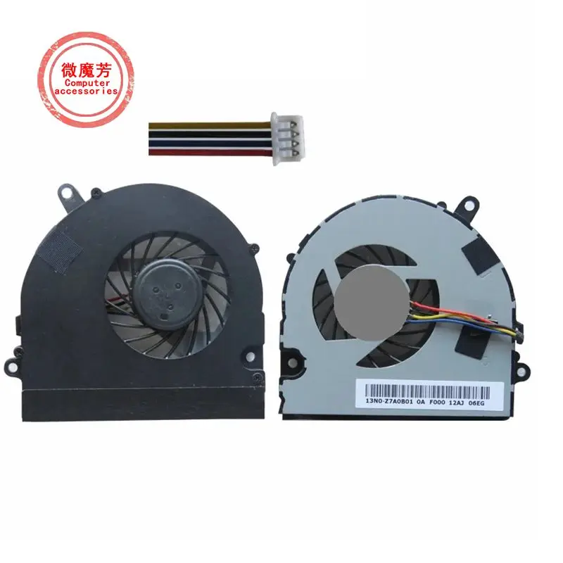 

LAPTOP CPU cooling fan for Asus U41 U41J U41JF U41SV Series laptop cpu fan DFS531005PL0T 4PINS KSB06105HB -AK78 4 wires