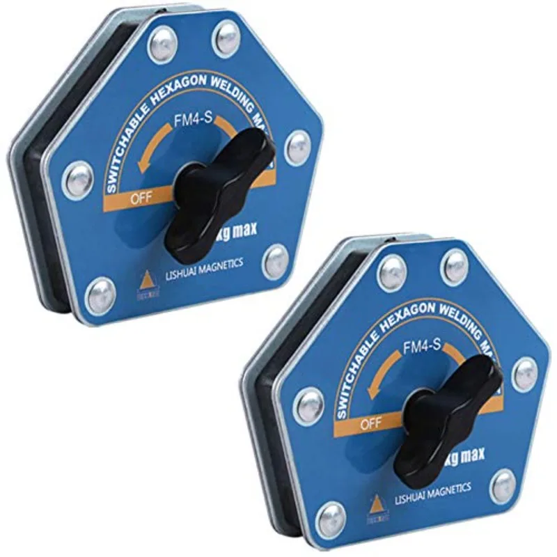 On-Off Switchable Welding Magnets and Clamps Magnetic Welding Square Strong Hand Tools Strong Arc Welding Clamp Multiple Styles
