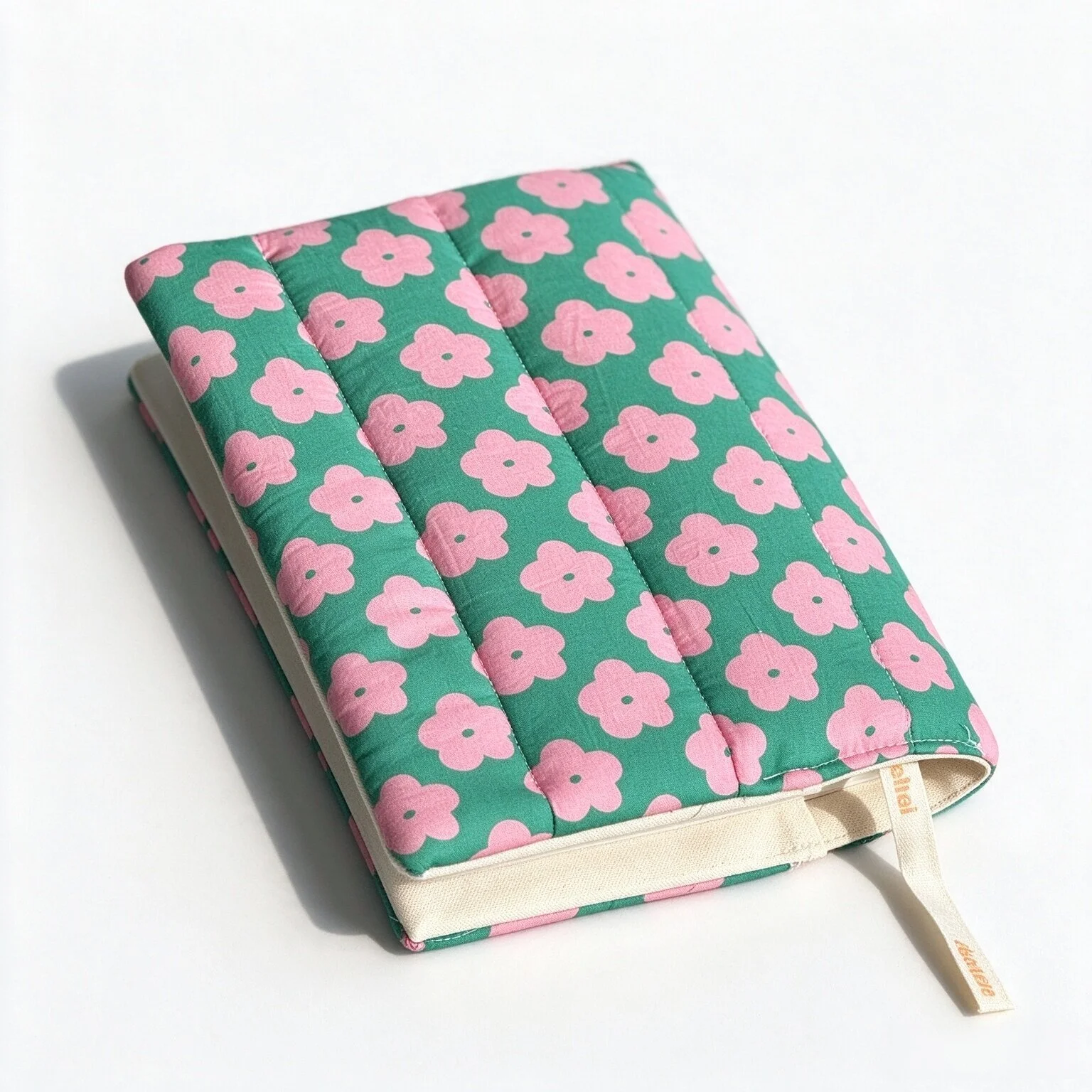 Laptop Sleeve - Sampul Buku Berbahan Kain Bermotif Bunga