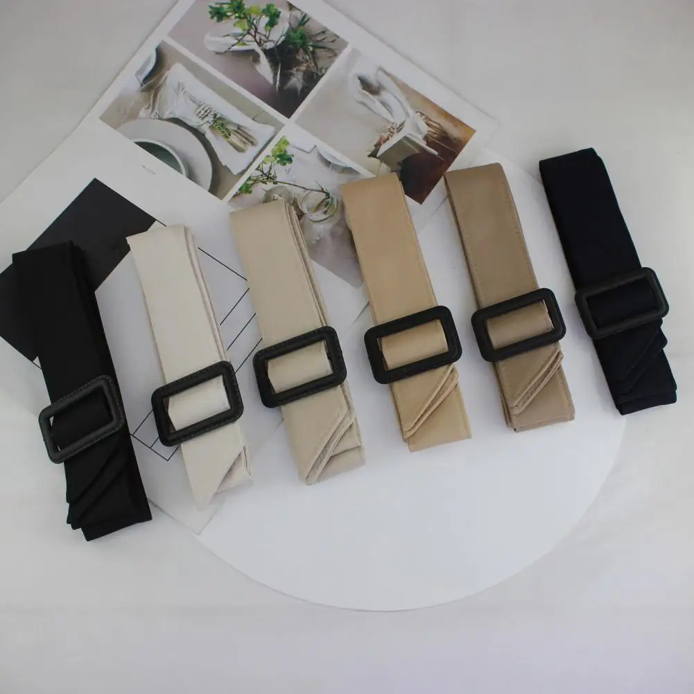 diy-clothing-renovation-belt-adjustable-wide-waist-belt-for-women-67-inch-replacement-trench-coat-band-with-black-square-buckle