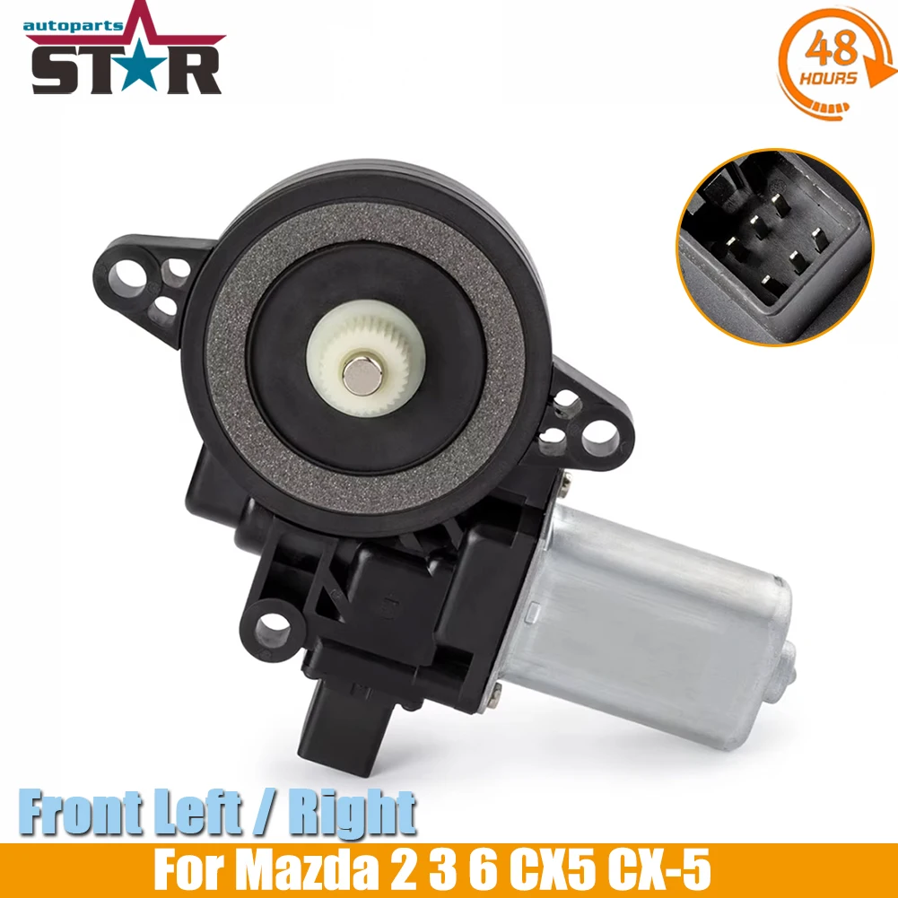 

Front Left / Right Power Window Glass Lifter Motor For Mazda 2 3 6 CX5 CX-5 Repair D651-58-58X D651-59-58X D6515858X D6515958X