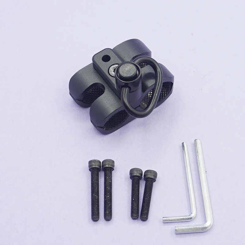 PCP gauge 12 & 20 Extended Magazine Mag Tube Clamp for Benelli M4 Remington 870 Mossberg 590/930/500 Maverick 88 with QD Sling view 4