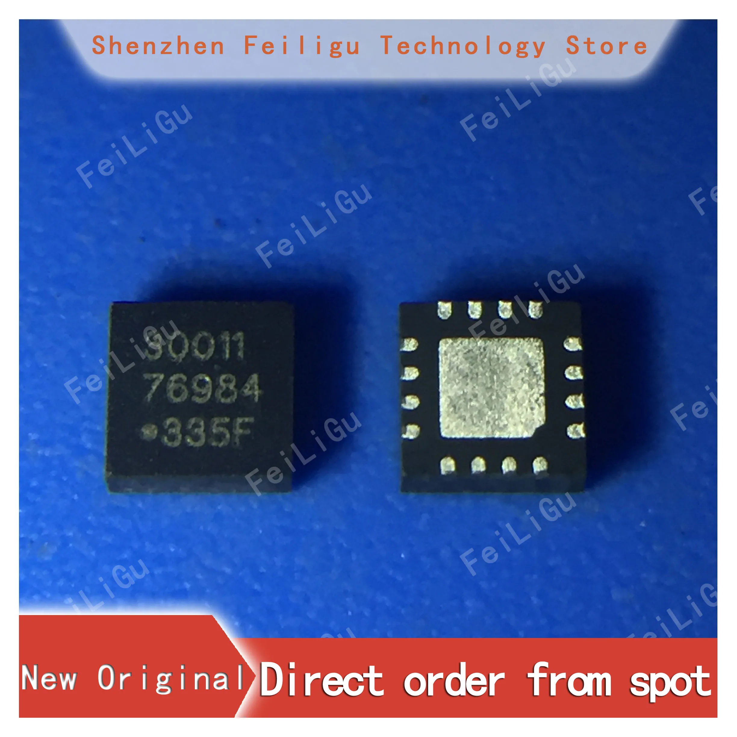 

5/15/30/50Pieces New original TS30011-M033QFNR TS30011 silkscreen:30011 package:QFN16 buck switching regulator DC-DC power chip