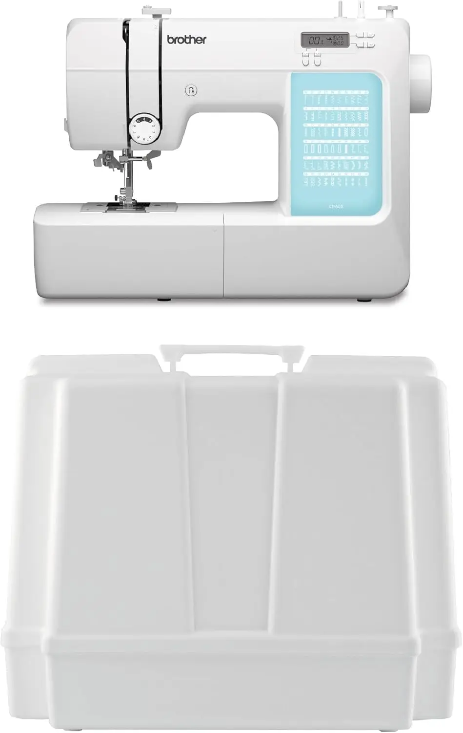 

Cp60X Computerized Sewing Machine And 5300A 5300A Hardcase For Carrying And Storage