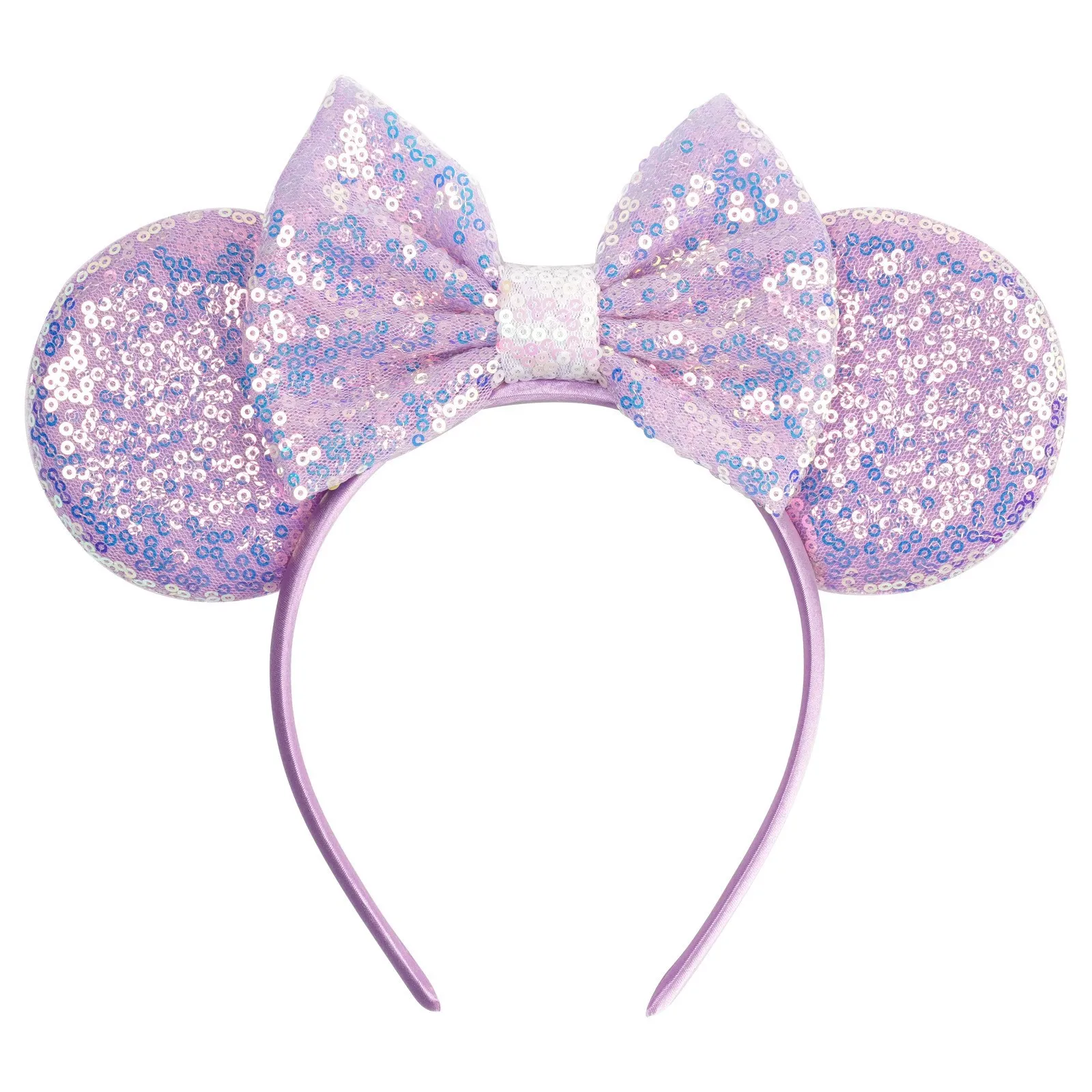 ดิสนีย์รักยุโรปและอเมริกา ที่คาดผมเทศกาลมิกกี้ เครื่องประดับผมแบบโบว์ใหม่ ที่คาดผมเด็กมิกกี้