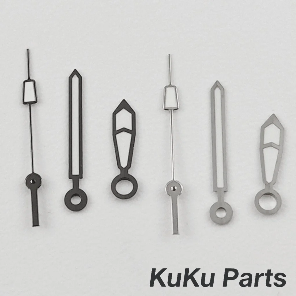 NH35 الأيدي الخضراء مضيئة الساعات الإبر الفضة الذهب بندقية مناسبة ل NH34 NH35 NH36 NH38 NH70 NH72 حركة الساعات مؤشرات #4