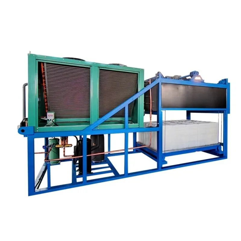 Custom 1 Ton Daily Capacity Industrial Durable Ice Making Equipment Ice Machine, Suitable for Small Ice Factories