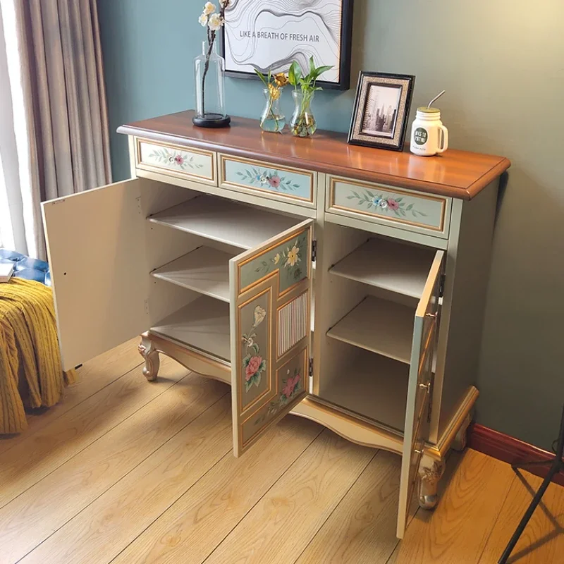 Drawers Curio Living Room Cabinets Mobile Decor Storage Organizer Jewelry Nordic Nordic Luxury Gabinete Lounge Suite Furniture