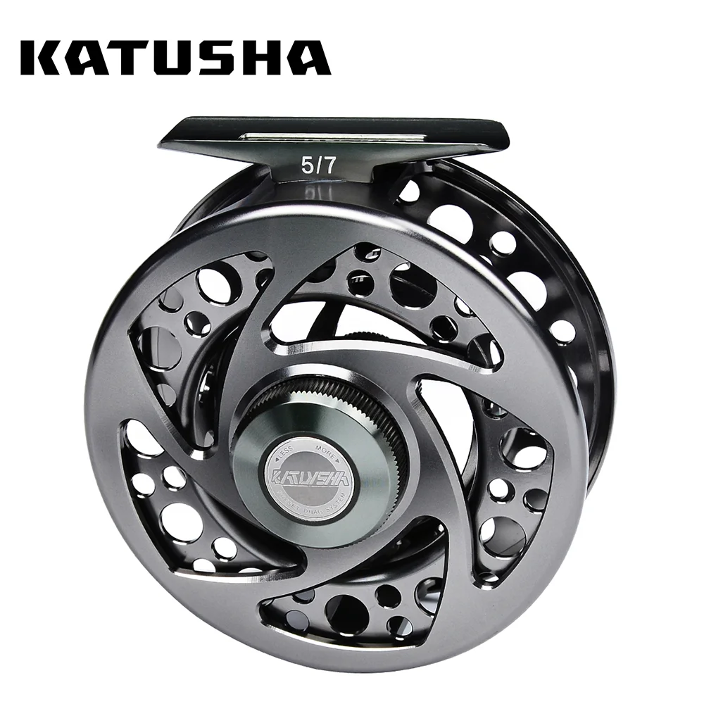 カティーシュ-ステンレス鋼-フライフィッシングリール-左利き-右利き対応-アイスフィッシングリール-90mm-97mm-104mm-フライフィッシングリール