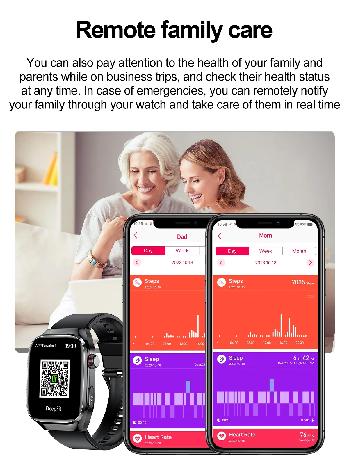 Neue Präzise Herzfrequenzmessung Smartwatch für Männer EKG Blutdruck Lipide Harnsäure Bluetooth-Anruf Gesundheits-Smartwatch Armband – Detail 19