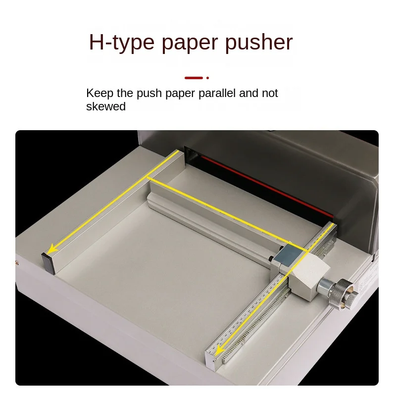 330 Electric Paper Cutter A4 Desktop Paper Cutting Thick Layer Heavy Duty Paper  Knife Knife  4cm Thick 400 Sheets