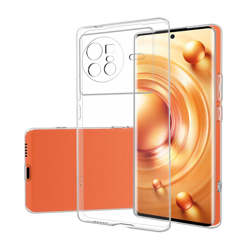 For Vivo X80 Pro X80pro 5G New Ultra Thin Soft TPU Silicon Gel Transparent Camera Protect Case Back Cover