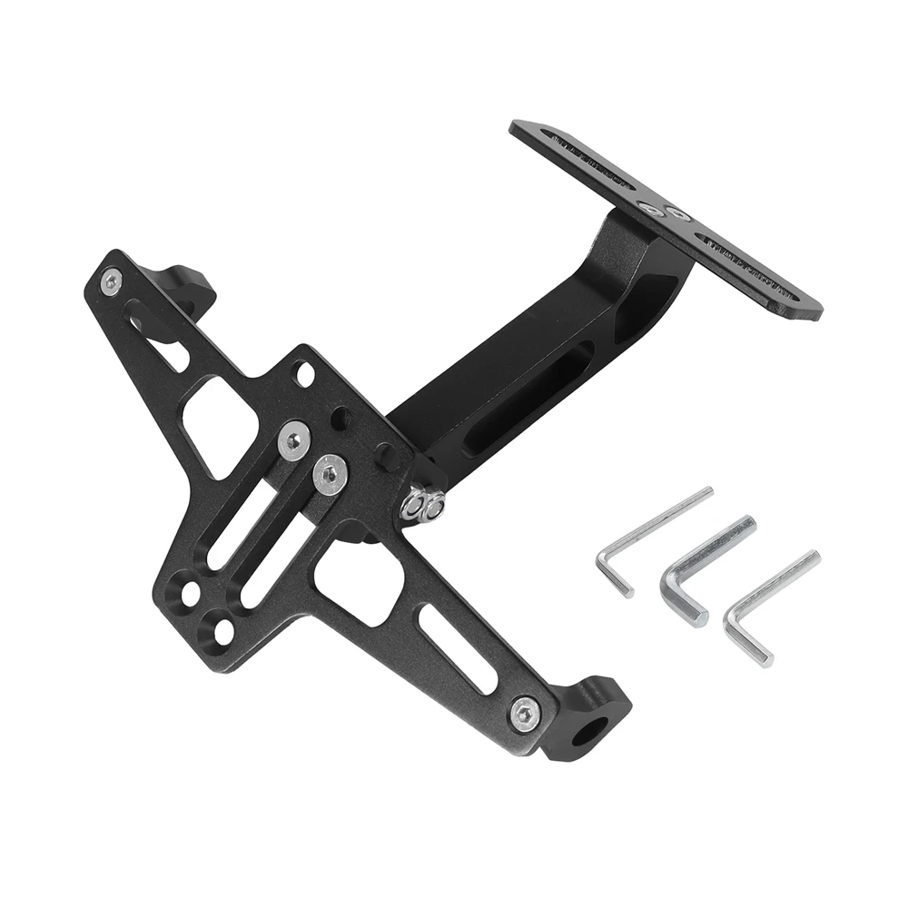 Motorrad Hinten Kennzeichen Halterung Aluminium Legierung Halterung Motorrad Universal Zubehör Motorrad Modifikation Teile