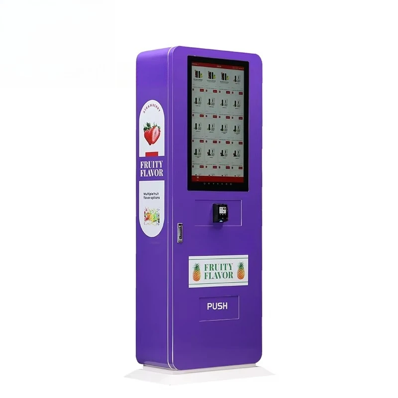 Customizable Self Service Commercial Age Verification Buy Boxed Cigarette Vending Machine with ID Scanner and Card Payment