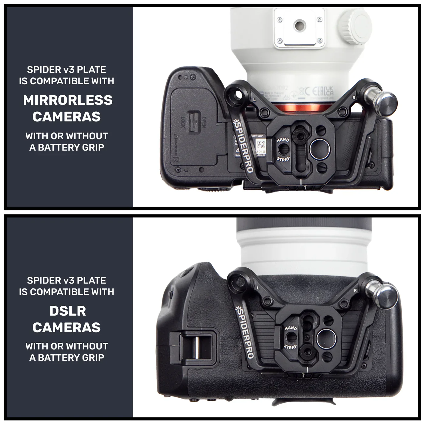 SpiderPro Dual-Kamerasystem V3 - Für DSLR + Spiegellose Kameras – Detail 17