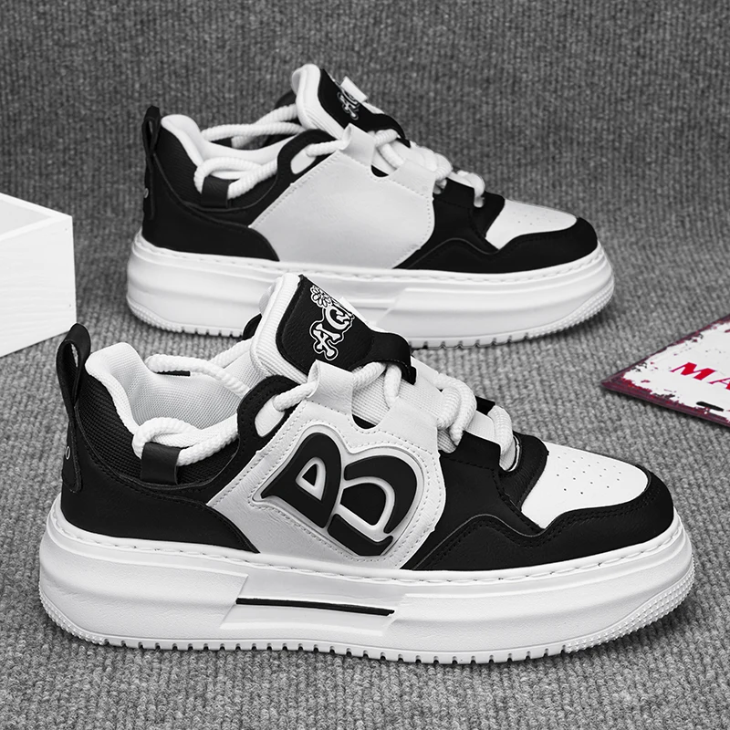 

2024 new men's comfortable outdoor comfort autumn trend burst casual fashion board shoes Air Force small white shoes shoes
