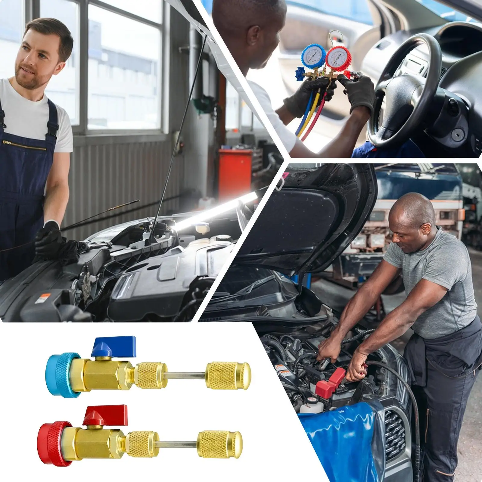 

Valve Core Removal Tool Non-Slip Air Conditioner Quick Remover Core Valve Removal Tool for HVAC Tire AC Air Bike Refrigeration