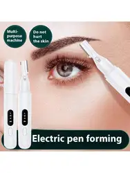 2026 Electric eyebrow trimmer for women rechargeable mini private eyebrow trimmer shaving tool for beginners   rechargeable