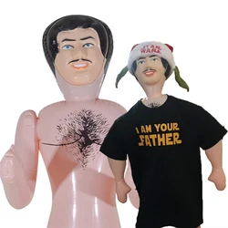 150cm Inflatable Doll Large Inflatable Model Party Gift Toy Decoration Silicone Photo Mannequin Stand Blow Up Male Doll