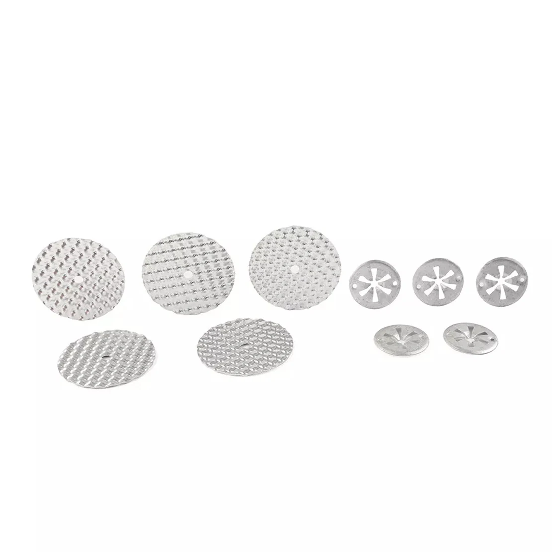 

5 Sets Heat Protection Plate Shield Washer Attachment Repair Kit N90335004 fit for Universal Silver