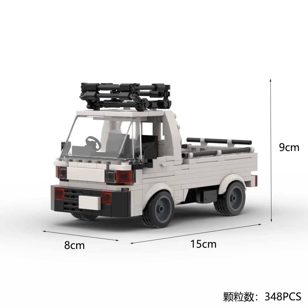 Set di blocchi educativi per bambini assemblare il giocattolo del camioncino - Gioco creativo per l'apprendimento e divertimento