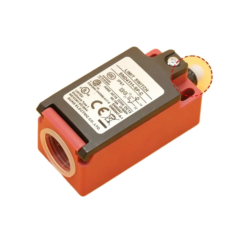 Elevator tensioner switch SND4111-SP-C-R stroke automatic manual reset SND4111-SP-C
