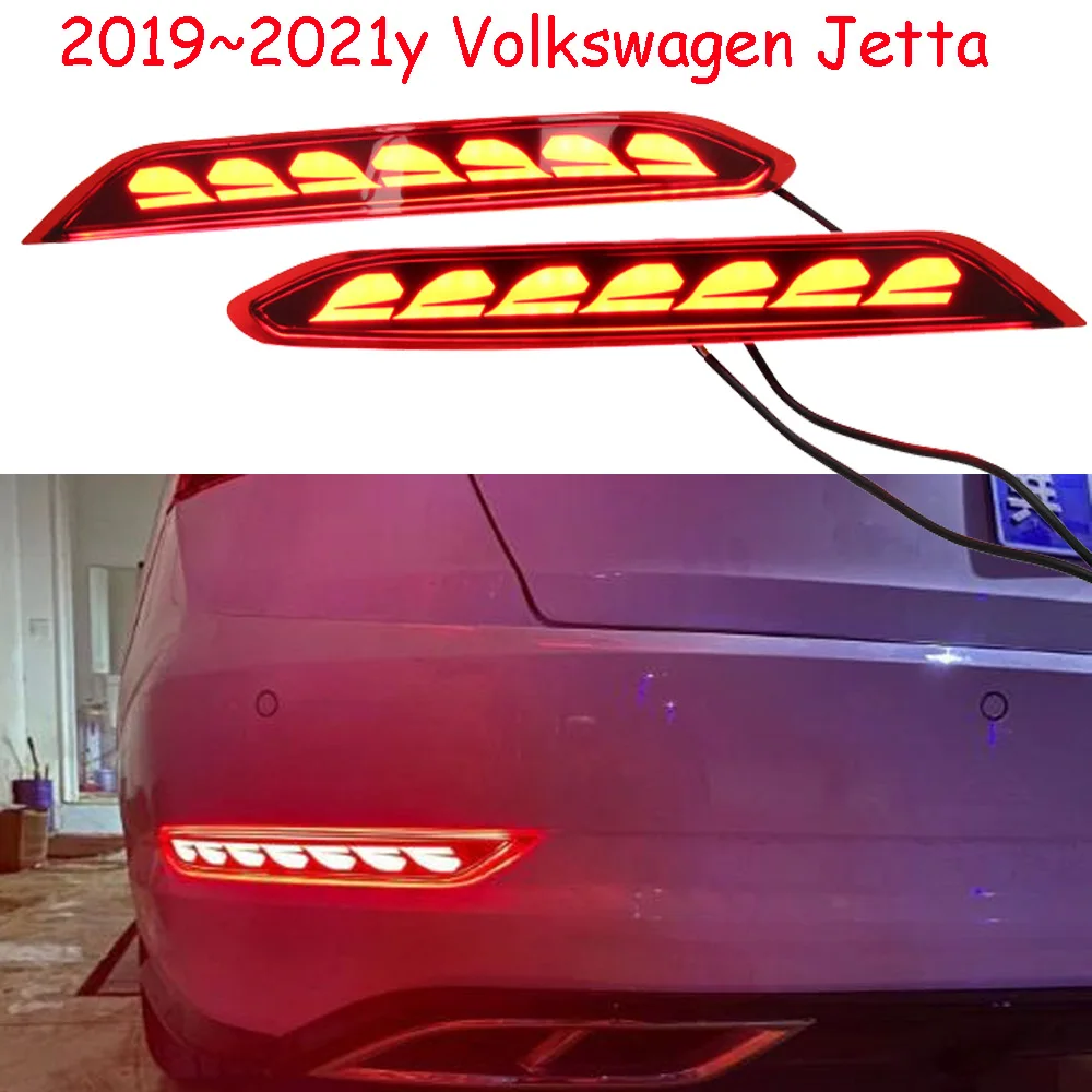 

car accessories bumper tail light for Volkswagen Jetta light sagitar taillight LED 2019~2021y Reflector for VW Jetta fog