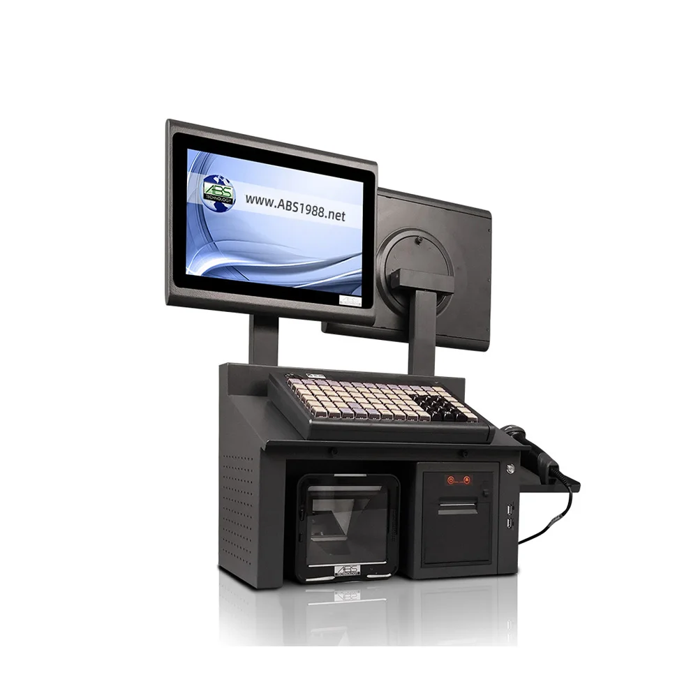 

ATV&UTVFactory Direct Sales in China Dual Screen Non-Touch POS System for Various Supermarket Cashier Scenarios