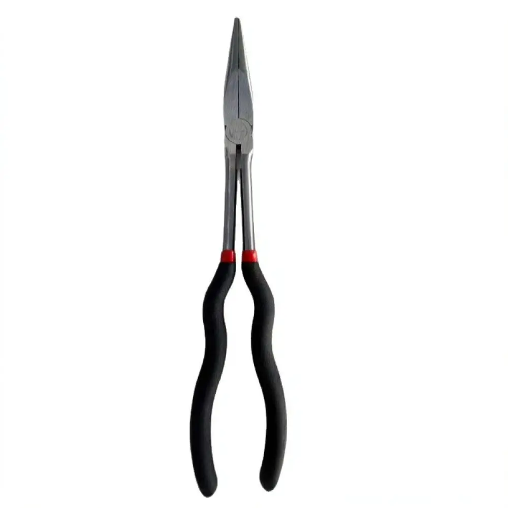 11 Inch Extended Pliers Kit Long Nose Straight 45 90 Degree Bent Tip Hand Tools For Tight Spaces Precision Maintenance