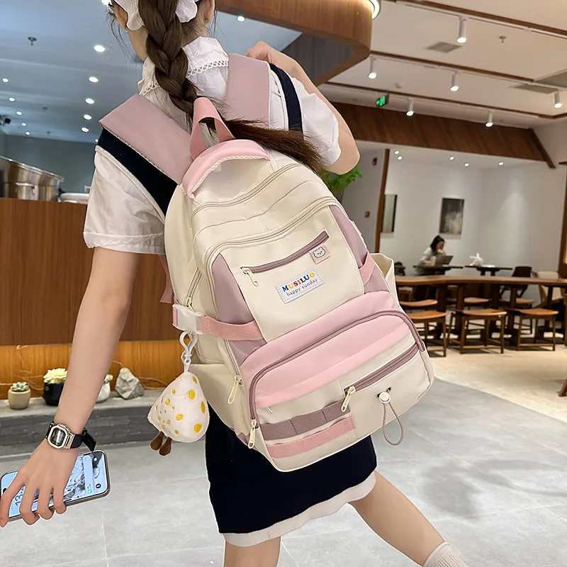 

Backpack Women Large Capacity Student Backpack Travel Backpack Kids Backpacks for Boy Designer Bag School Bags Mochilas Mujer