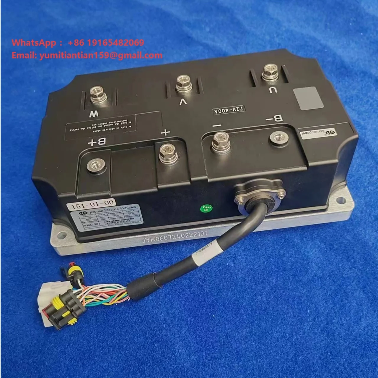 72v 400A  AC Motor Speed Controller  for Jiayuan EV