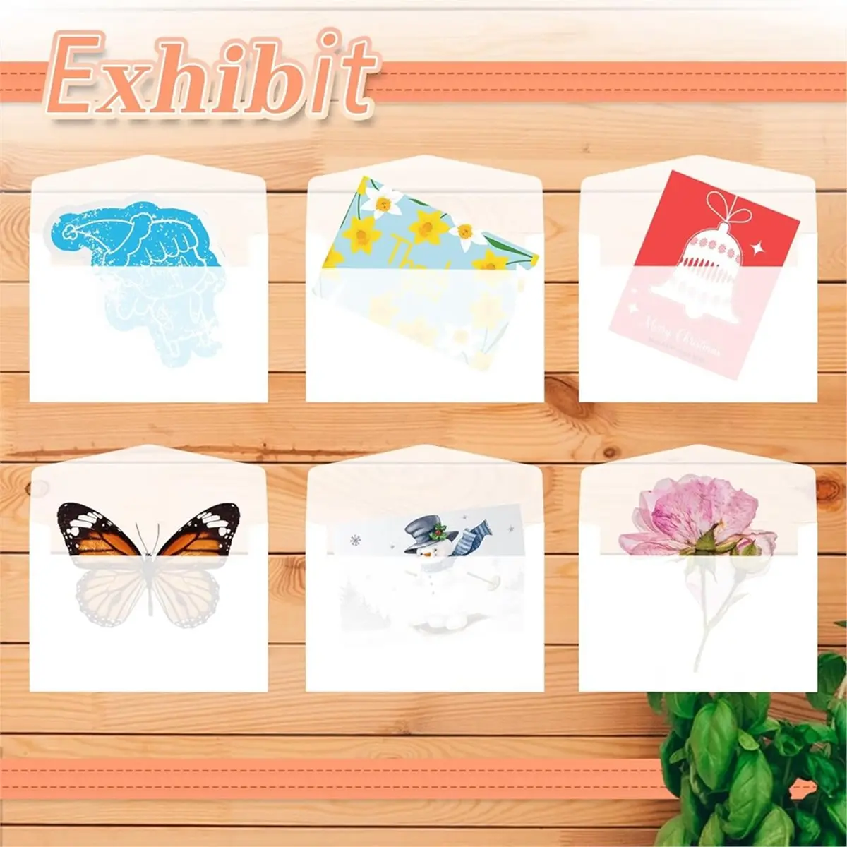2026 New 100 PCS Glassine Envelopes 4.5 X 3.2