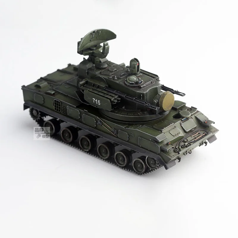 

1/72 Scale Russian 2S6M1 Simulation Plastic Tracked Tank Model Static Display Collectible Toy Gift Souvenir Decoration