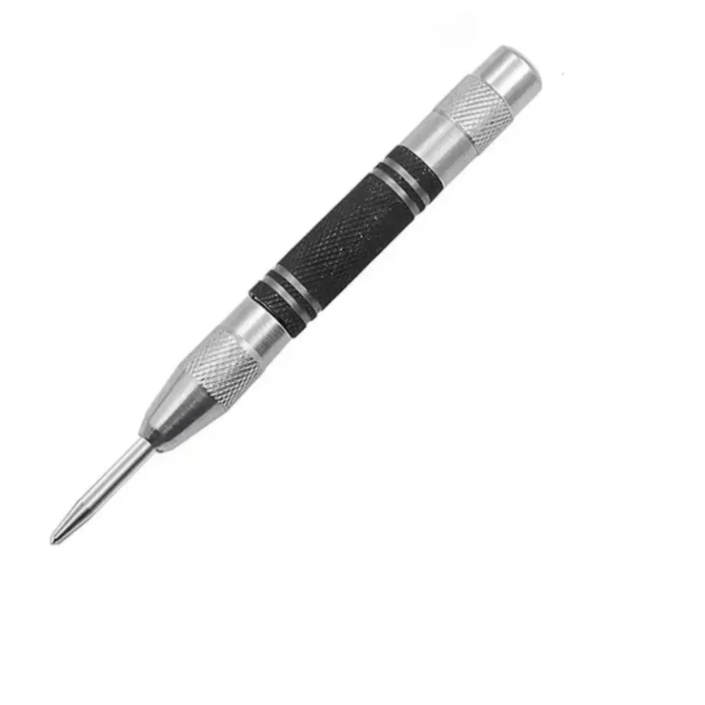 Automatic Center Punch Center Hole Punch Machinists Carpenters Tool Wood Press Dent Marker Woodwork Tool Drill Bit