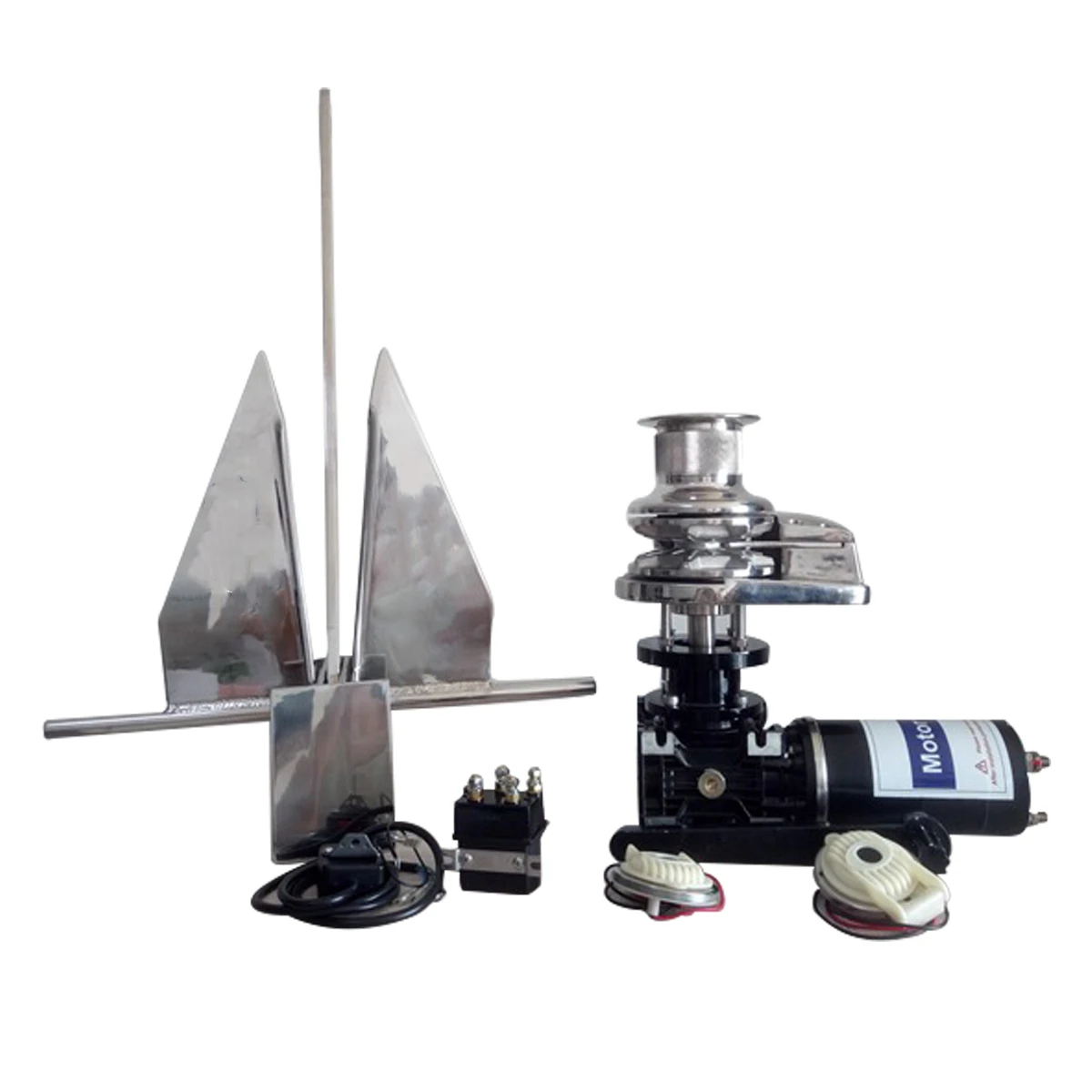 ZD 12V 24V قارب مرساة عمودية Windlass Capstan مرساة ونش لسفينة اليخوت #6