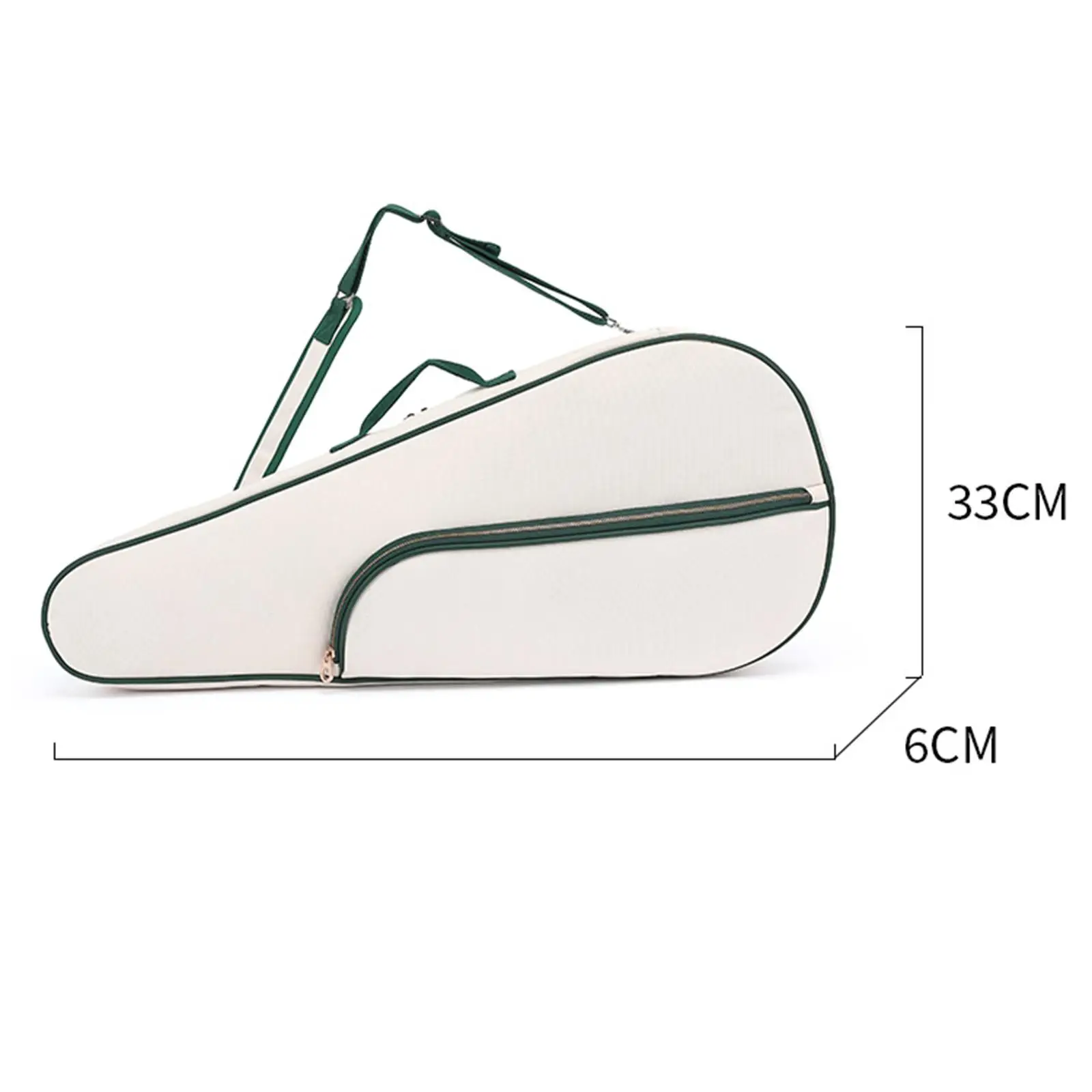 

Tennis Bag Outdoor Sports Players PU Waterproof Professional Racket Duffel Beginners Paddle Holder Lightweight Crossbody Bag