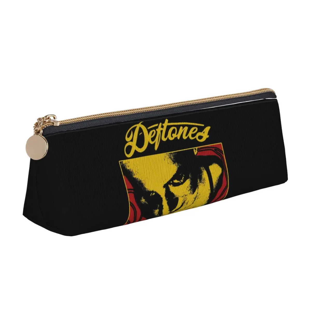 

Металлический панк-рок Deftones пенал для хранения канцелярских принадлежностей большой емкости коробка для ручек пенал для детей подарки