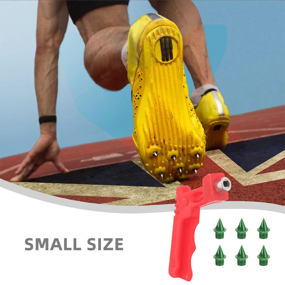 1 مجموعة الكربون سبايك وجع الصلب المسامير الرياضية الجري الانتقال الأحذية المعدنية استبدال المسامير قبضة مقاومة للاهتراء #4