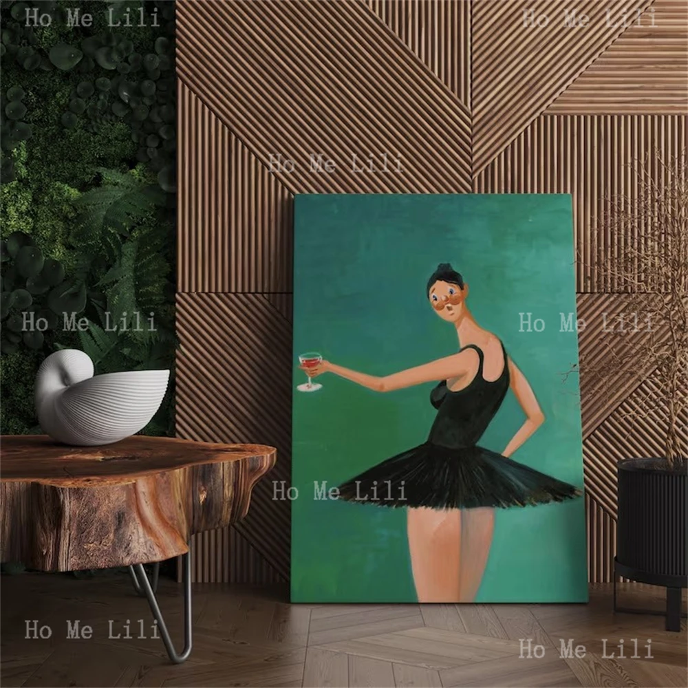 Canvas Kanye West Escapes Beautiful Dark Twisted Fantasy Ballerina Art With Contemporary Home Decor Oil Paintings