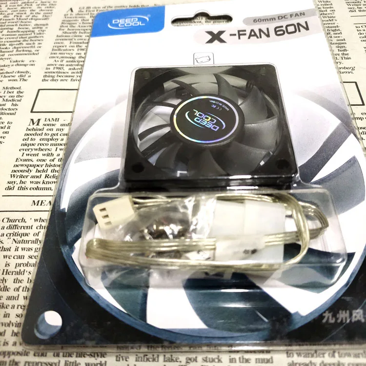 

X-FAN 60N 6CM 6015 12V 0.11A 6CM COMPUTER FAN