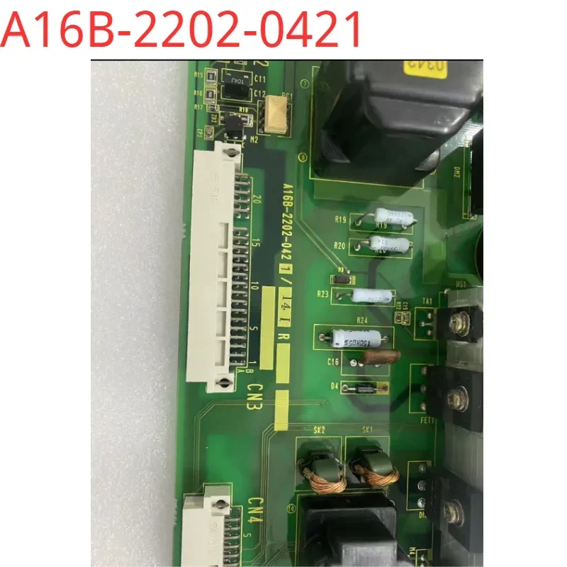 A16B-2202-0421 second-hand tested ok  Side plate Circuit board in good Condition