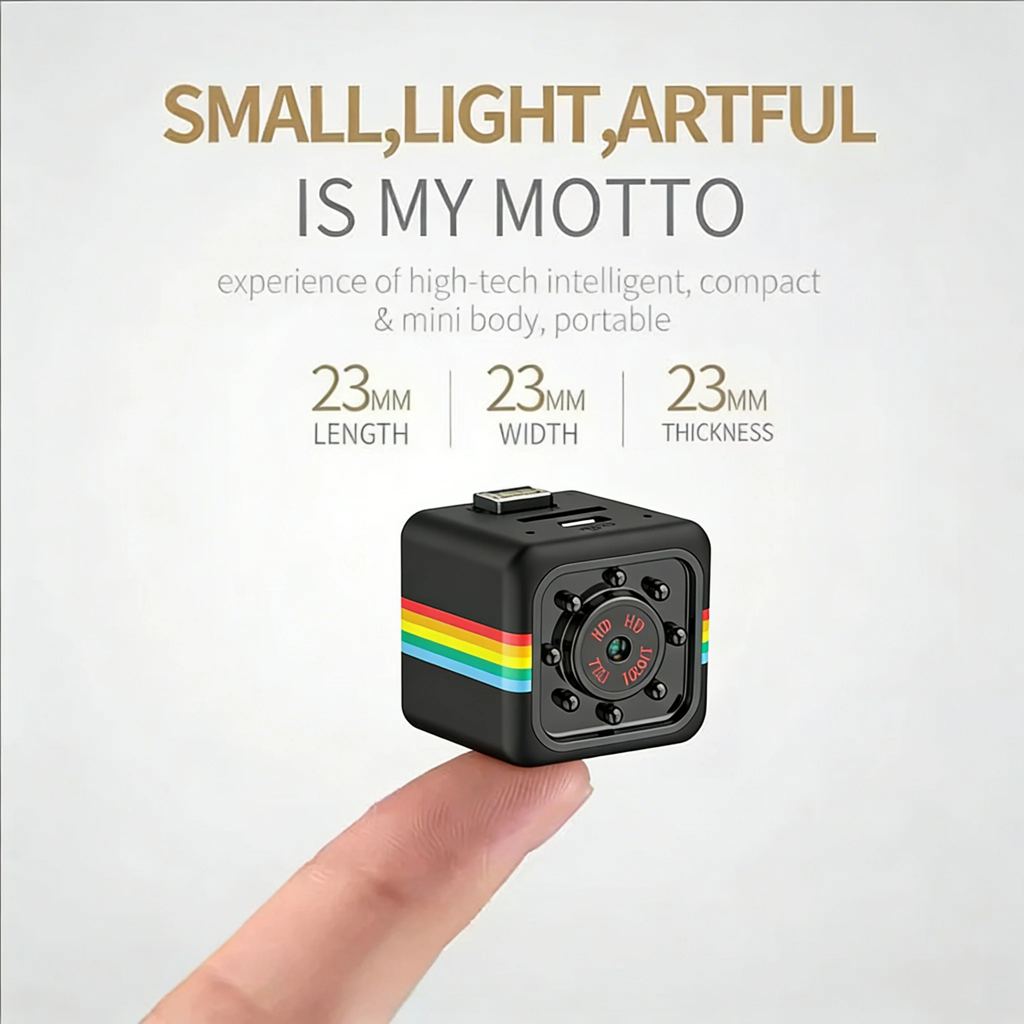 Cámara Mini SQ11 Original, Microcámara HD 1080p, Cámara de Video Deportiva de 30 fps, DV para Exteriores, Visión Nocturna, Compatible con 128G